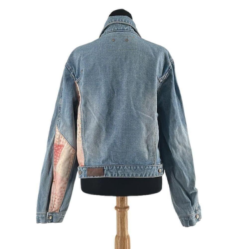 Andersson Bell Patchwork Drop-Shoulder Denim Jacket
Boho lounge unique sz Lg - Picture 4 of 16